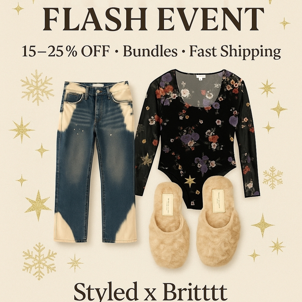 ✨ Fresh Flash Event • Offers Welcome + New Drops ✨